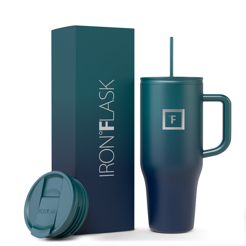 Iron Flask 32 Oz Co Pilot Tumbler Dark Night | 129GVLERF