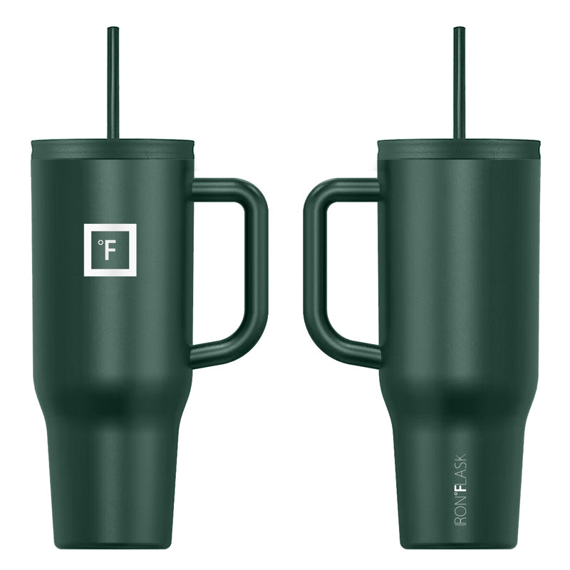 Iron Flask 32 Oz Co Pilot Tumbler Deep Green | 275CALMJF