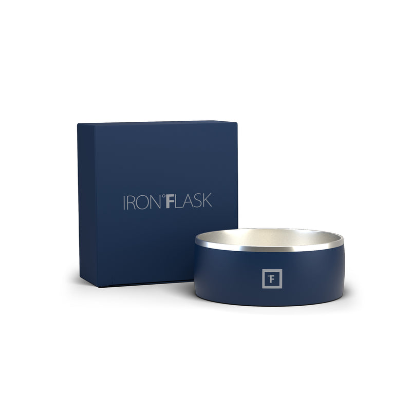 Iron Flask 32 Oz Dog Bowls Blue | 890SVMJEY