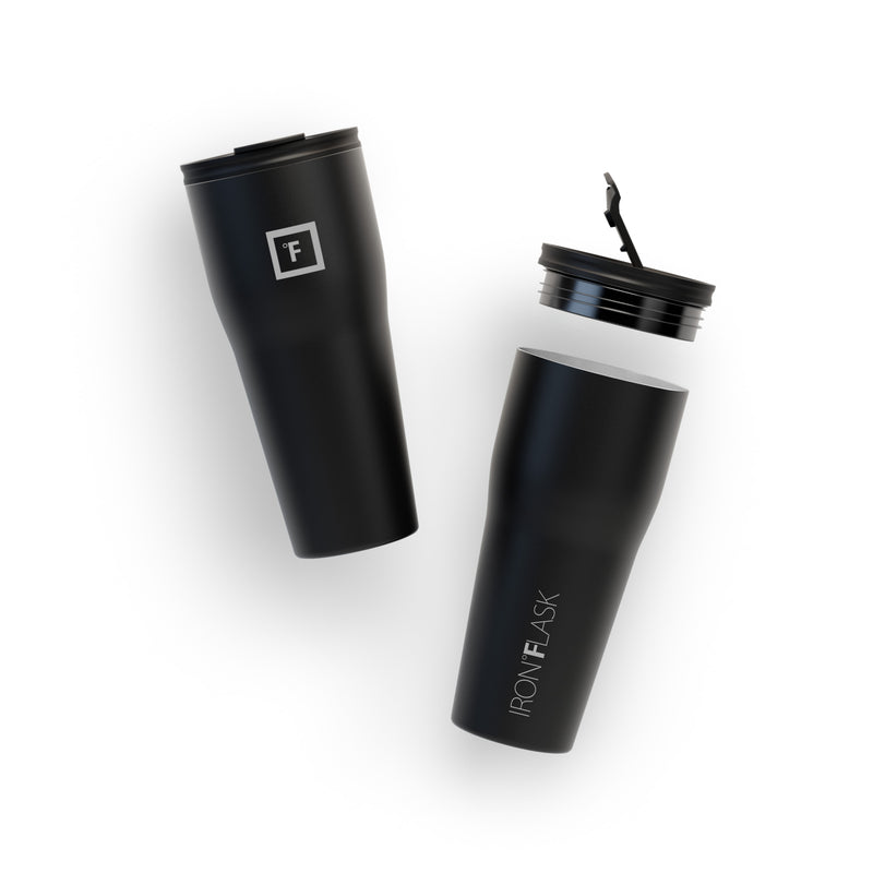 Iron Flask 32 Oz Rover 2.0 Tumbler Black | 189FBMAYX