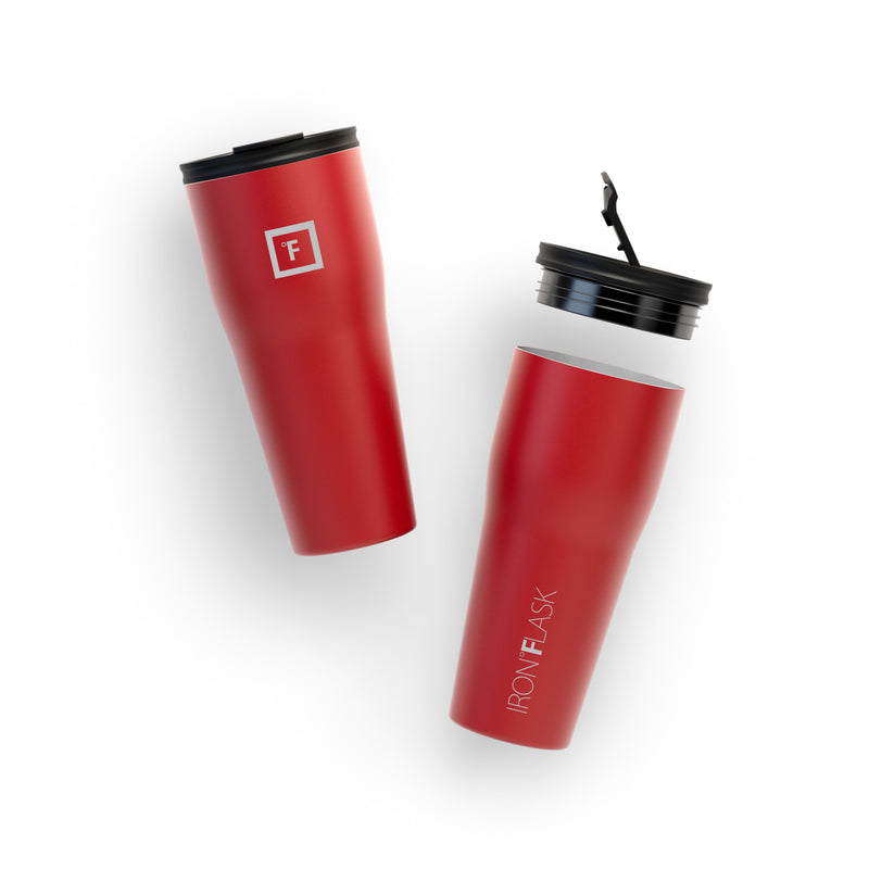 Iron Flask 32 Oz Rover 2.0 Tumbler Red | 132FBJCPG