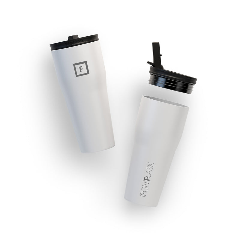 Iron Flask 32 Oz Rover 2.0 Tumbler White | 059QBNAVT