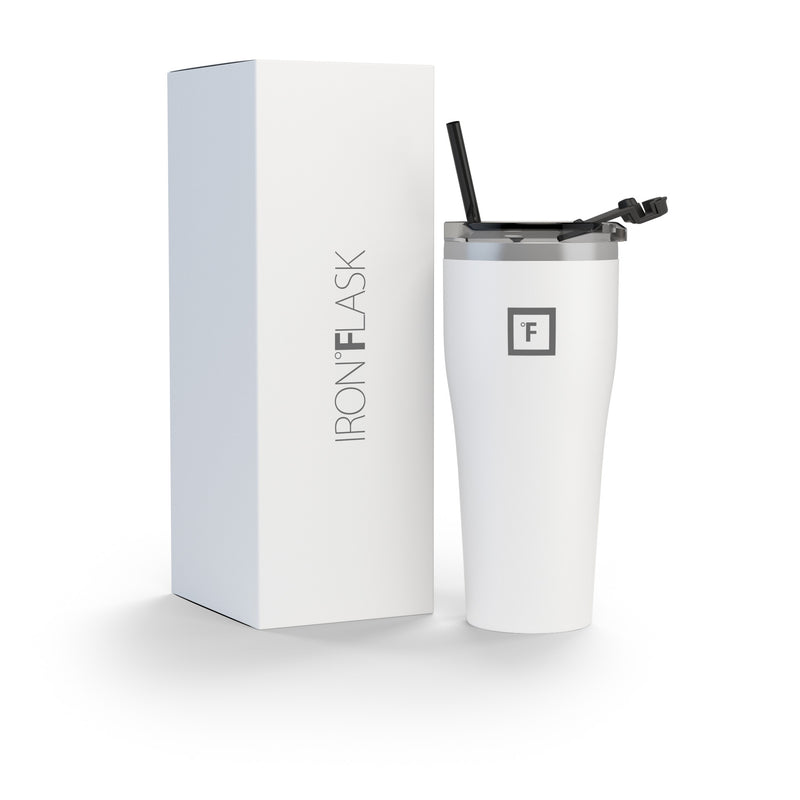 Iron Flask 32 Oz Rover Tumbler White | 073TGRLZV