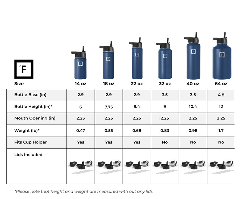 Iron Flask 32 Oz with Straw Lid Wide Mouth Bottle Blue | 932HRJKGL