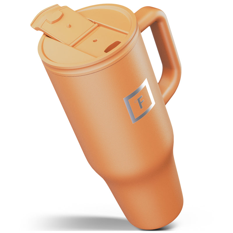 Iron Flask 40 Oz Co Pilot Tumbler Clementine | 630RWSPYI