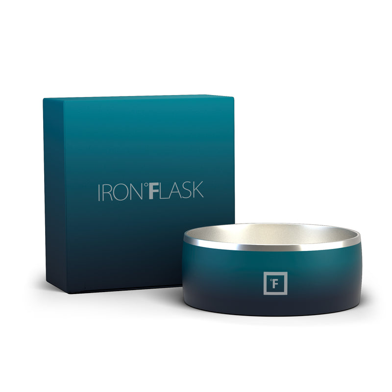 Iron Flask 64 Oz Dog Bowls Dark Night | 372YWHPRL