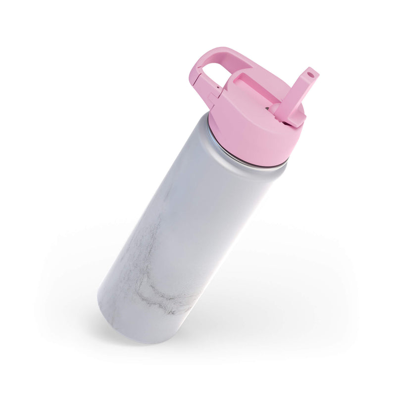Iron Flask Carabiner Straw Set for Wide Mouth Bottle Lid Rose | 017NGXHBA