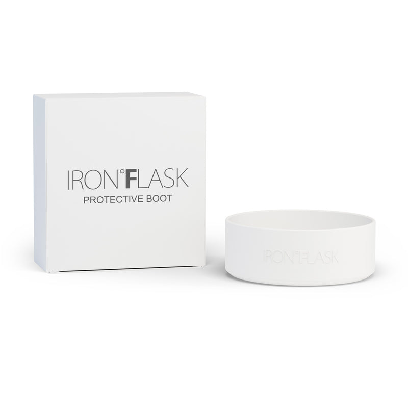 Iron Flask Protective Fits 32 Oz - 40 Oz Bottles Boot White | 093AMTVYQ