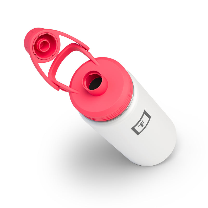 Iron Flask Spout Set for Wide Mouth Water Bottles Lid Fuchsia | 154PKSJDZ