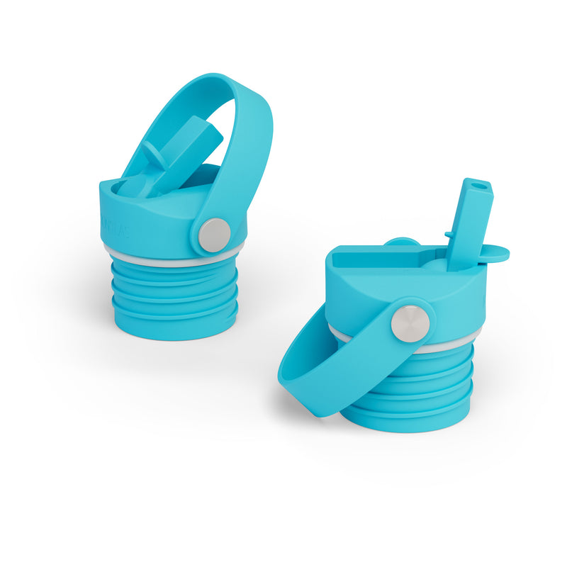 Iron Flask Straw Set For Narrow Mouth Water Bottles Lid Turquoise | 759OPMLTJ