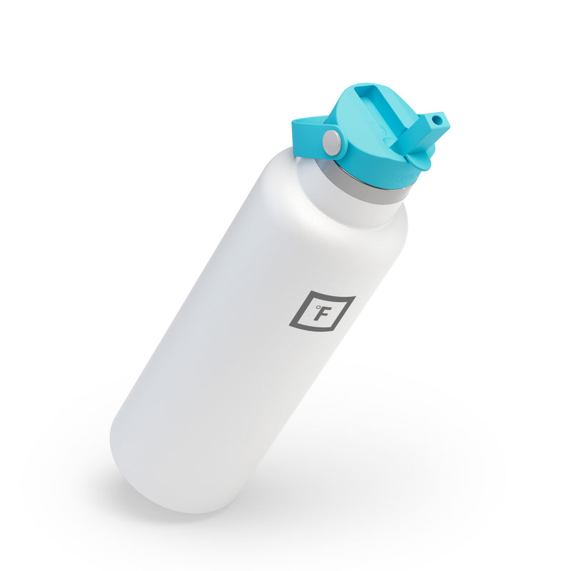 Iron Flask Straw Set For Narrow Mouth Water Bottles Lid Turquoise | 759OPMLTJ