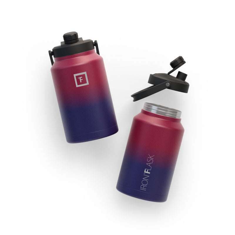 Iron Flask Water Bottle with Spout lid One Gallo Dark Multicolor | 951ZFNWAB