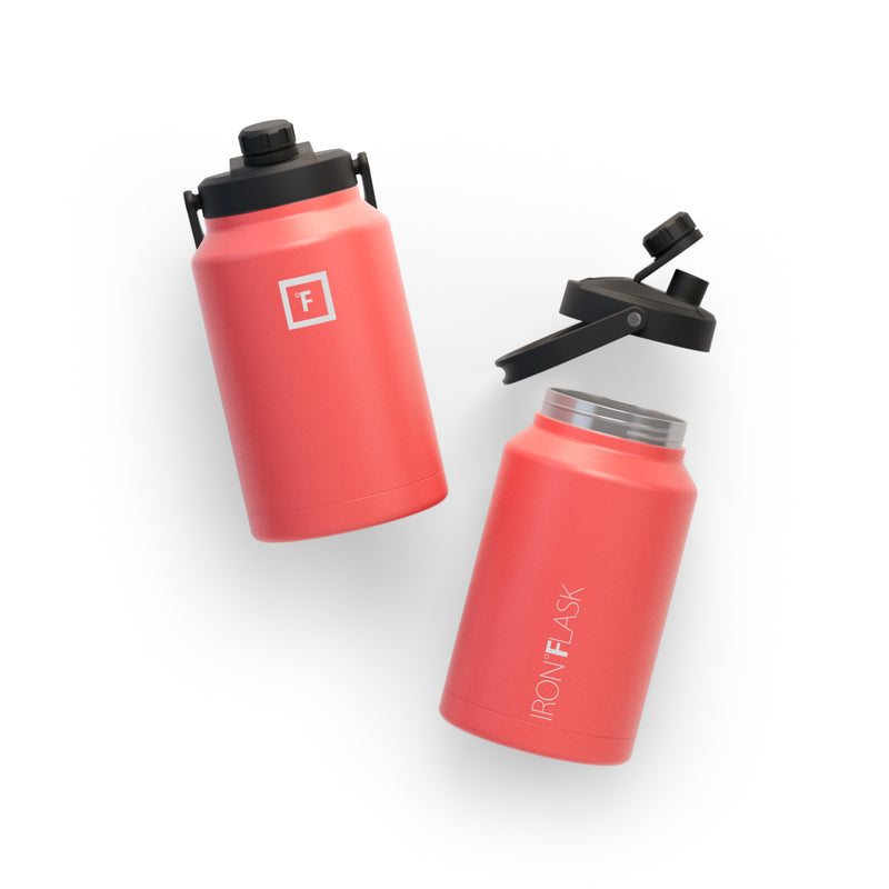 Iron Flask Water Bottle with Spout lid One Gallo Coral | 194IVREGW